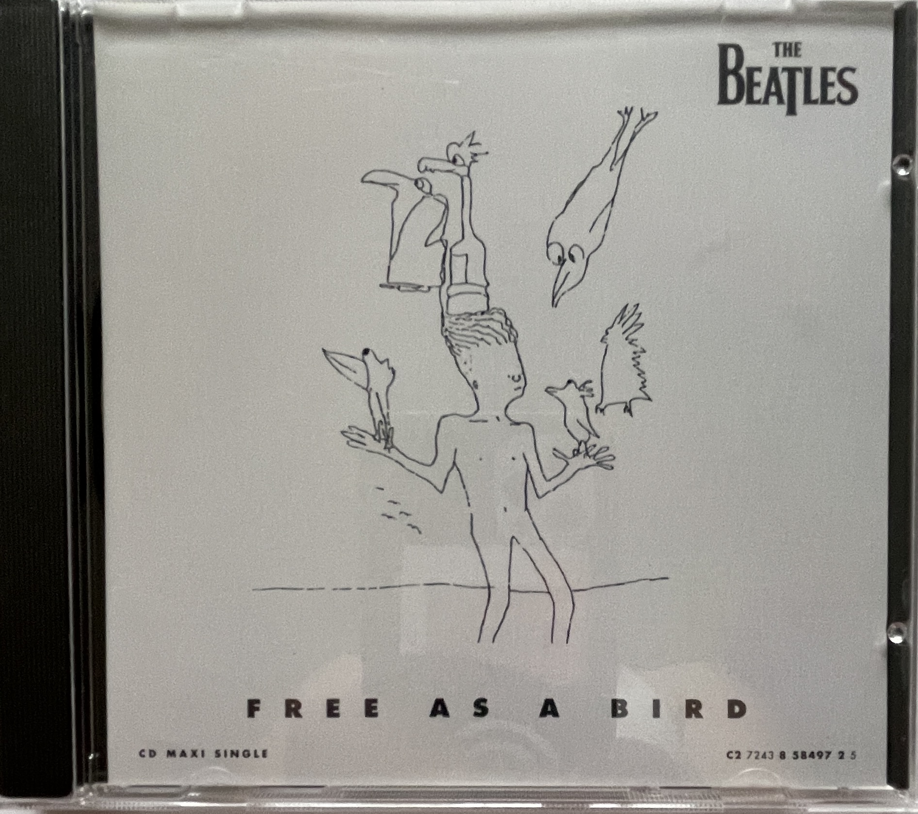 Free As A Bird Cd Maxi Single Beatle Memories