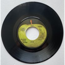 COLD TURKEY - 7" Single (Apple - Bold Letters)