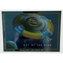 ELECTRIC LIGHT ORCHESTRA (ELO) - Out Of Blue Promo Mylar Card