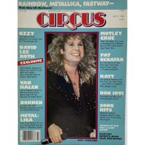OZZY OSBOURNE - Circus Magazine from 1986
