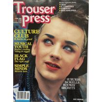 CULTURE CLUB - Trouser Press Magazine from 1983