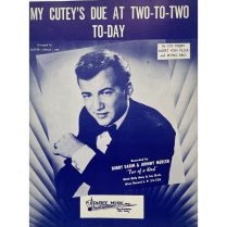 BOBBY DARIN - My Cutey's Sheet Music (1961)