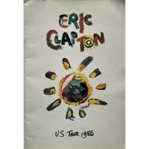 ERIC CLAPTON - U.S. Tour Program (1985)