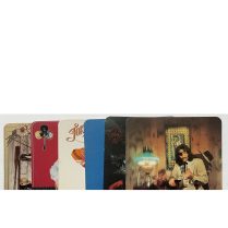 THREE DOG NIGHT - Seven Separate Fools Playing Cards Insert Lot (1972)