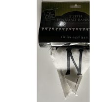 GENERAL - Glitter Pennant Banner (Unused)