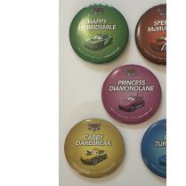 PIXAR CARS - Disneyland Promo Button Lot