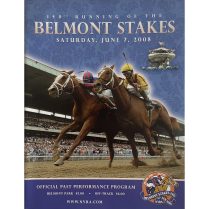 BELMONT STAKES - Official Program (Unused. 2008)
