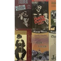 CHARLIE CHAPLIN - VHS Movie Tape Lot