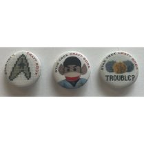 STAR TREK - Craft Book Promo Button Set