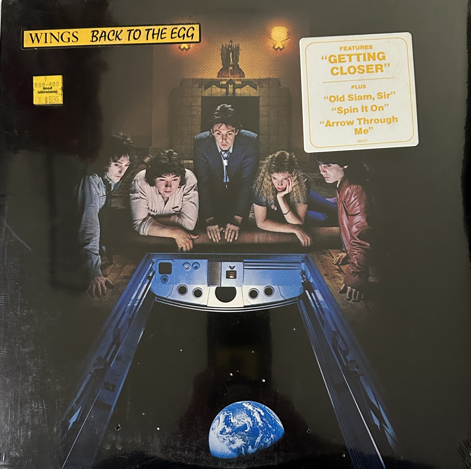 BACK TO THE EGG - Album (SEALED w/both Title & Hype Stickers) - Beatle ...